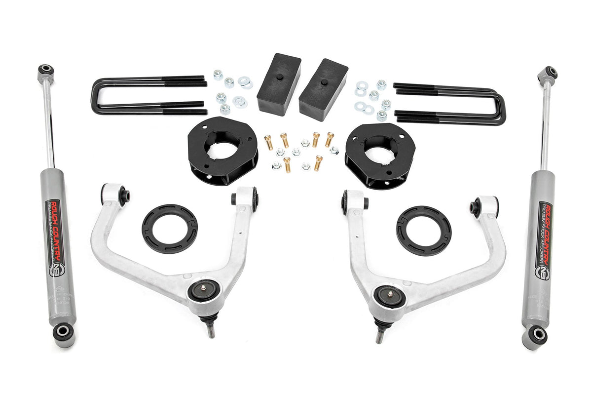 ROUGH COUNTRY Lift Kit GMC Sierra 1500 2WD/4WD (2019-2025)