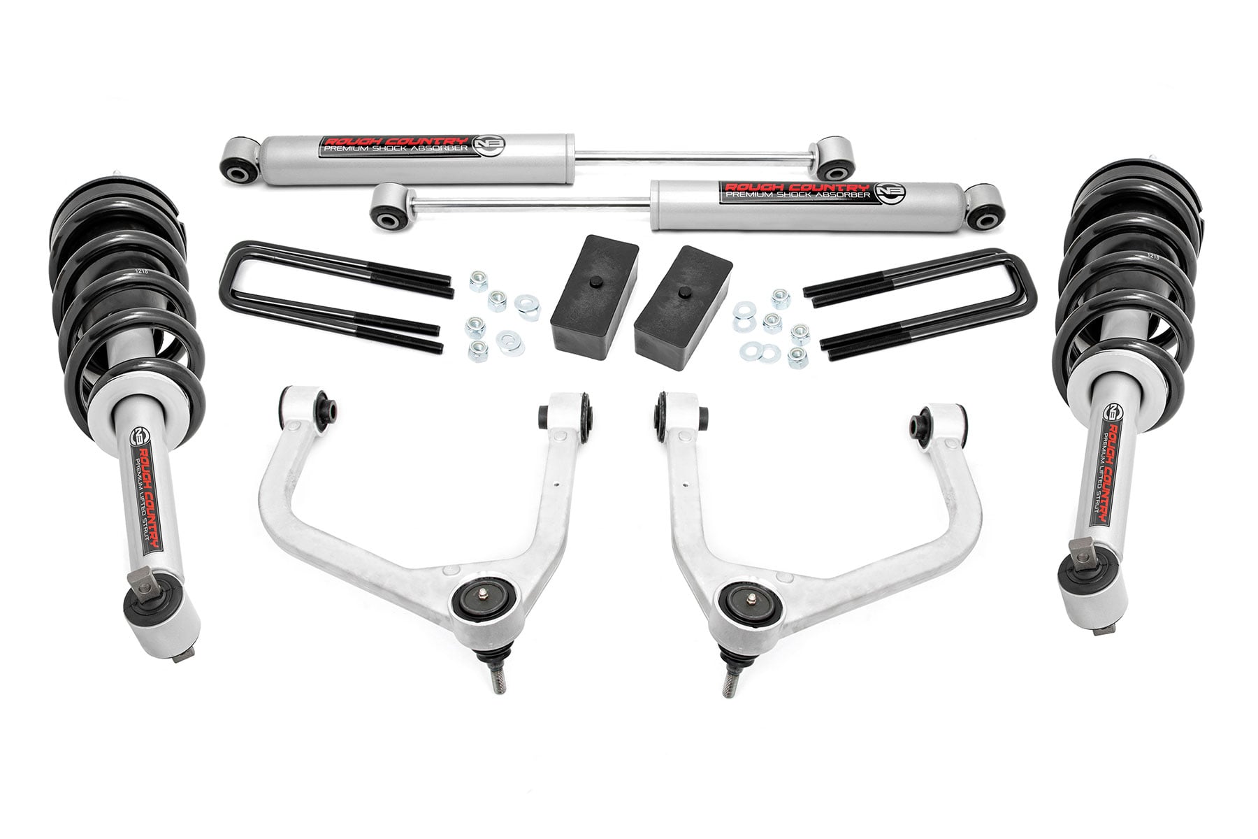 ROUGH COUNTRY Lift Kit GMC Sierra 1500 2WD/4WD (2019-2025)