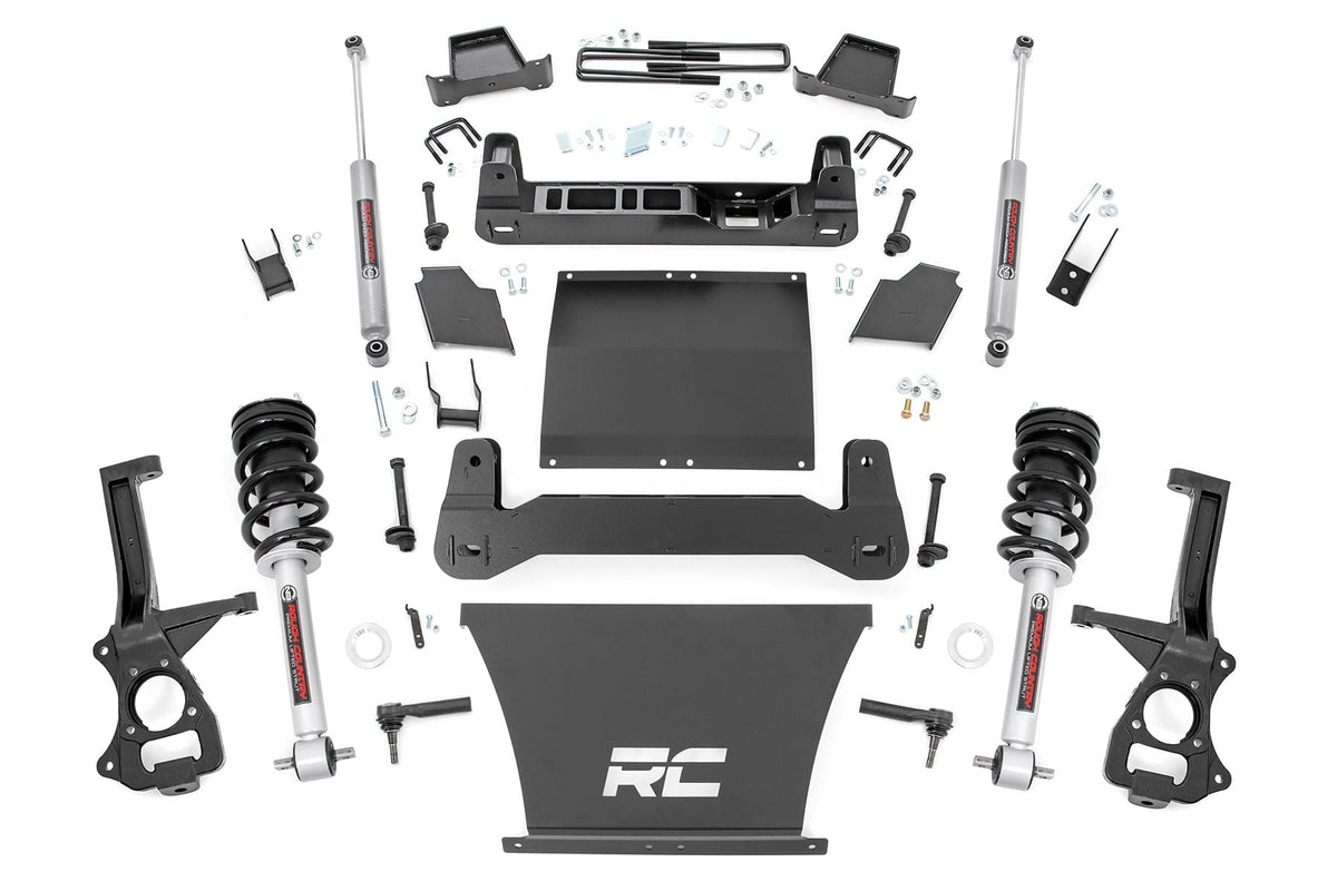 ROUGH COUNTRY Lift Kit Chevy Silverado 1500 4WD (2019-2024)