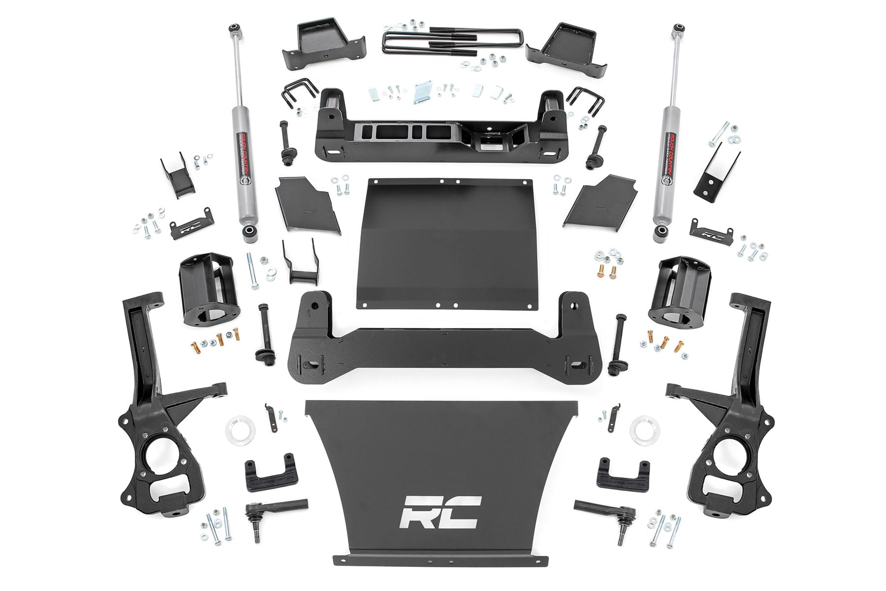ROUGH COUNTRY Lift Kit Chevy Silverado 1500 4WD (2019-2024)