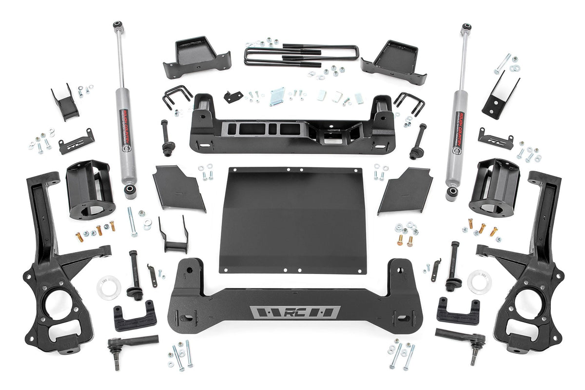 ROUGH COUNTRY Lift Kit Chevy Silverado 1500 4WD (2019-2024)