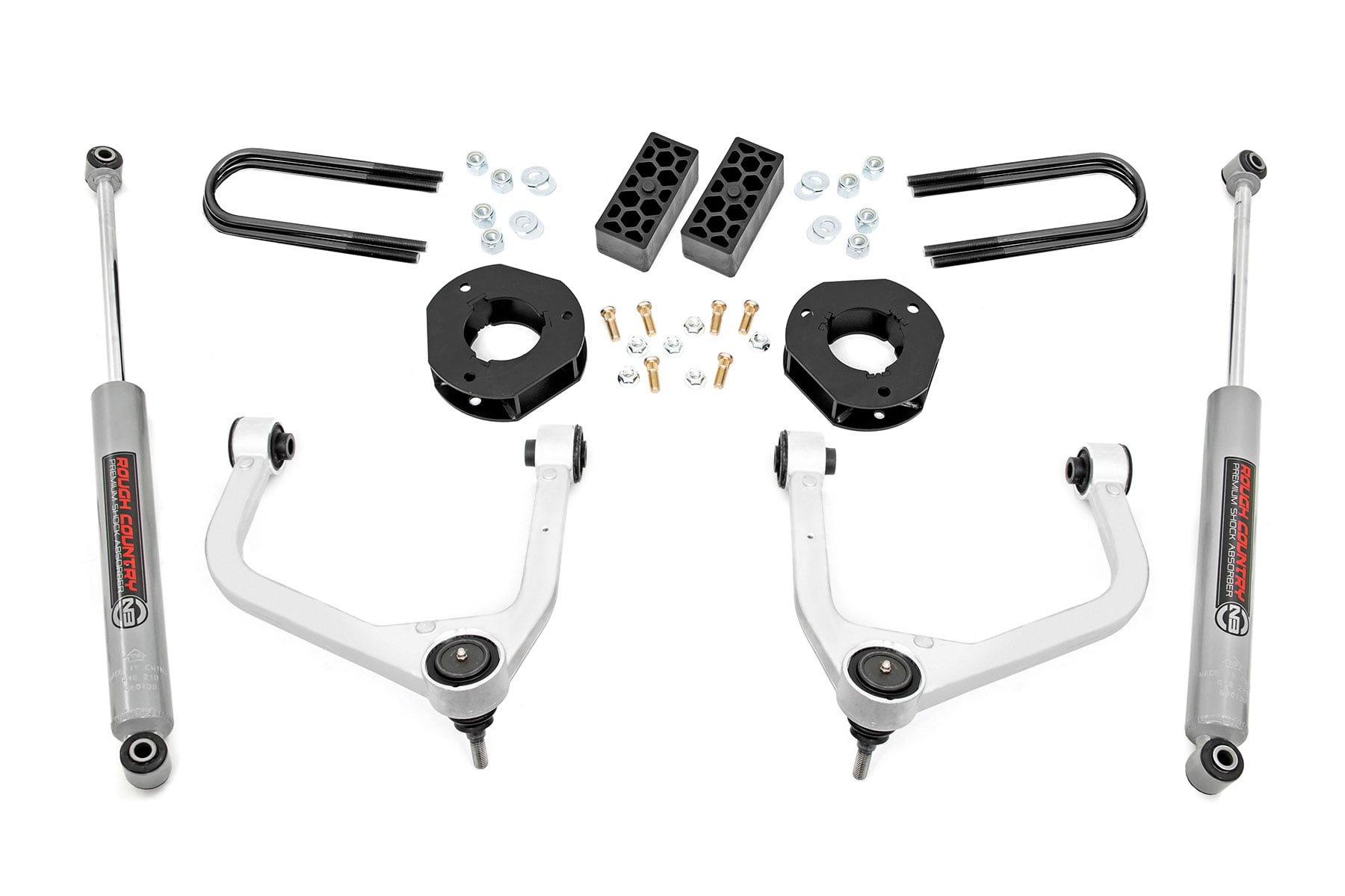 ROUGH COUNTRY Lift Kit Chevy Silverado 1500 2WD/4WD (2022-2024)