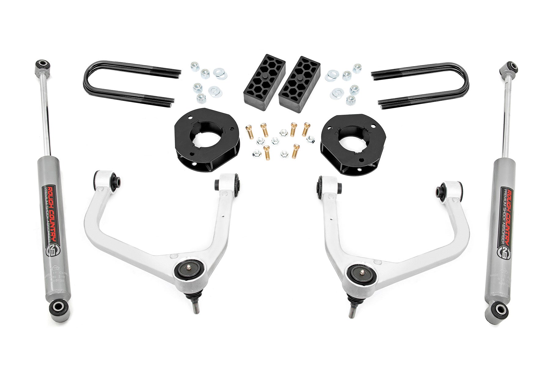 ROUGH COUNTRY Lift Kit Chevy Silverado 1500 2WD/4WD (2025-2026)