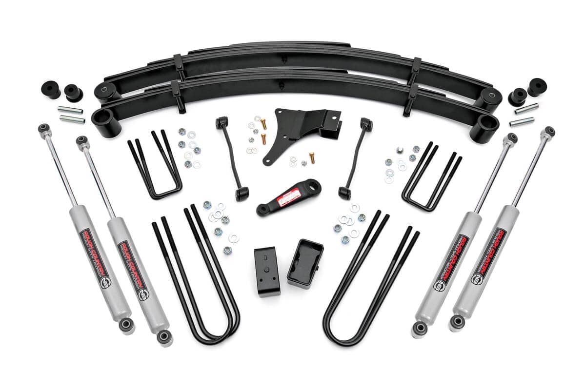 4 Inch Lift Kit | Rear Blocks | M1 | Ford F-250/F-350 Super Duty 4WD (1999) image 5