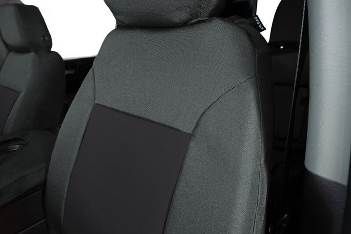 Covercraft 22-24 Jeep Grand Endura PrecisionFit Custom Front Row Seat Covers - Charcoal/Black