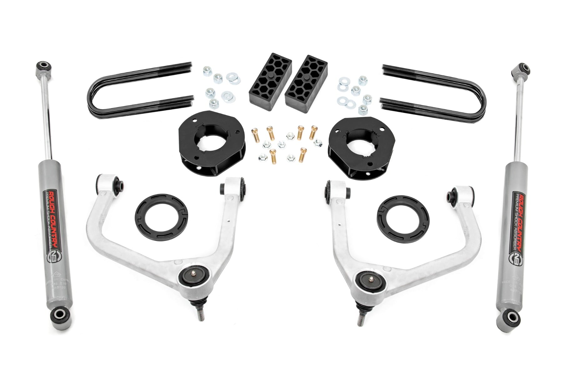 ROUGH COUNTRY Lift Kit Chevy Silverado 1500 2WD/4WD (2025-2026)