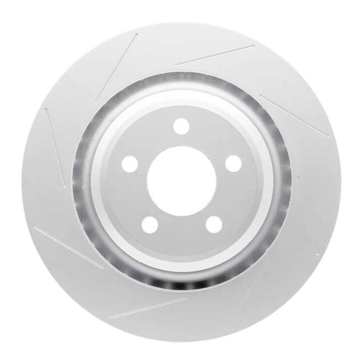 DFC 08-20 Dodge Challenger Rear Slotted Hi-Carbon Alloy Geomet Coated Rotor