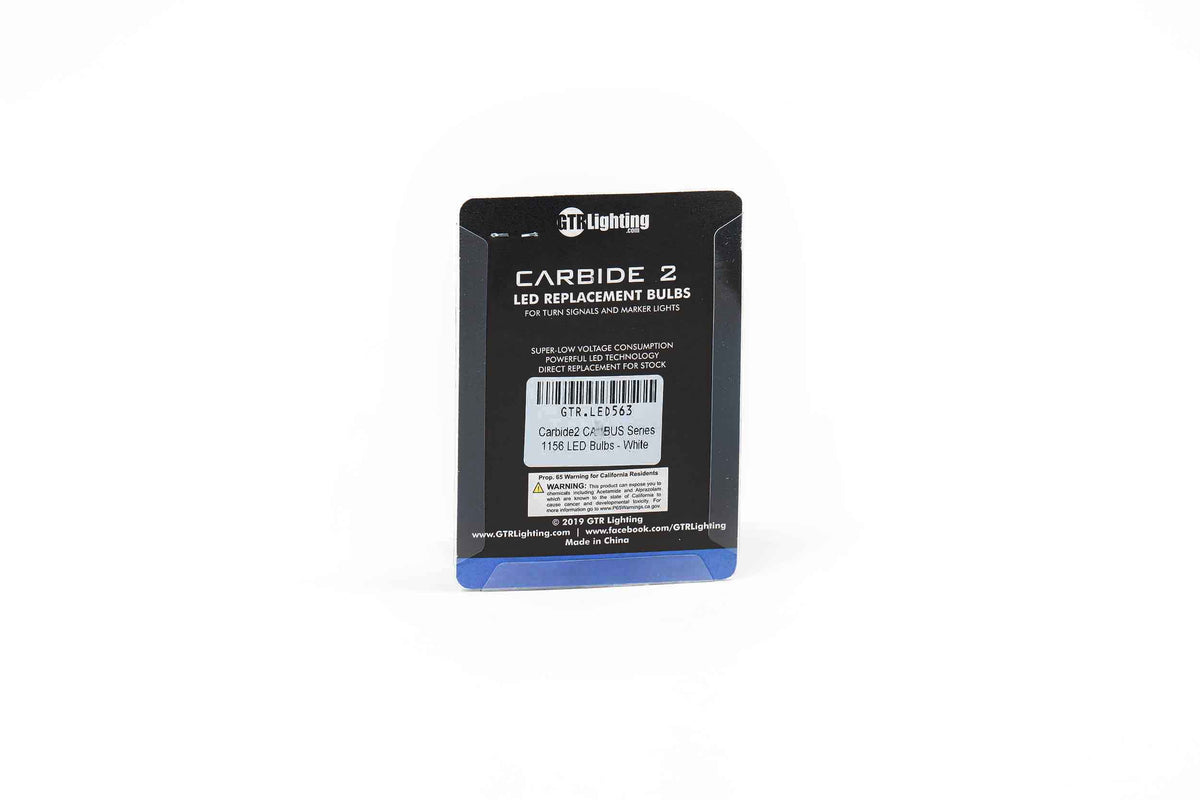 GTR Lighting 1156: GTR Carbide Canbus 2.0 LED (White)