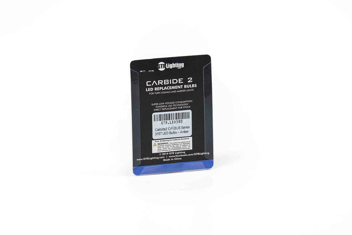 GTR Lighting 3156/3157 Non-CK: GTR Carbide Canbus 2.0 LED (Amber)