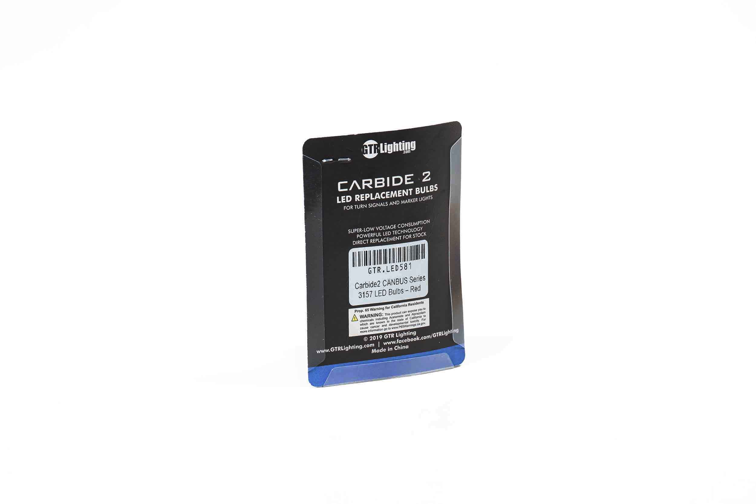 GTR Lighting 3156/3157: GTR Carbide Canbus 2.0 LED (Red)