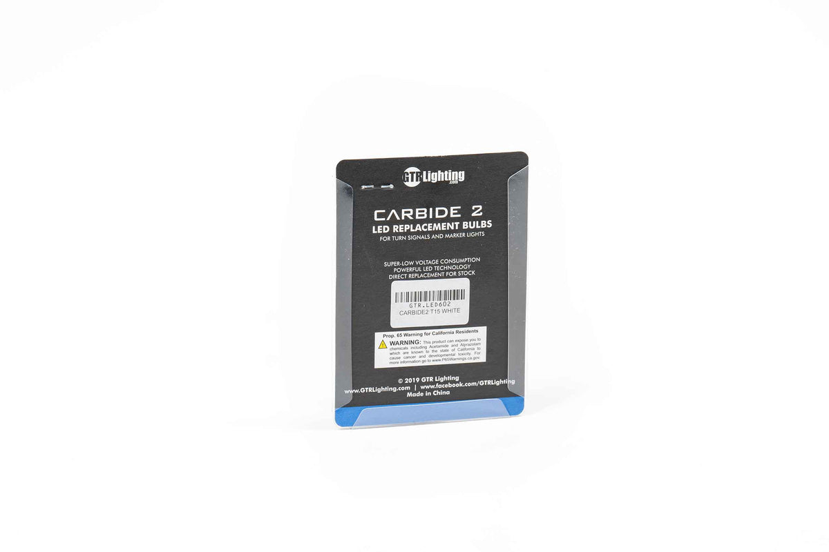 GTR Lighting 921/T15: GTR Carbide Canbus 2.0 (White)