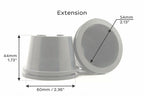 Morimoto Housing Cap: 32mm Round