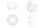 Morimoto Panamera Projector Shroud