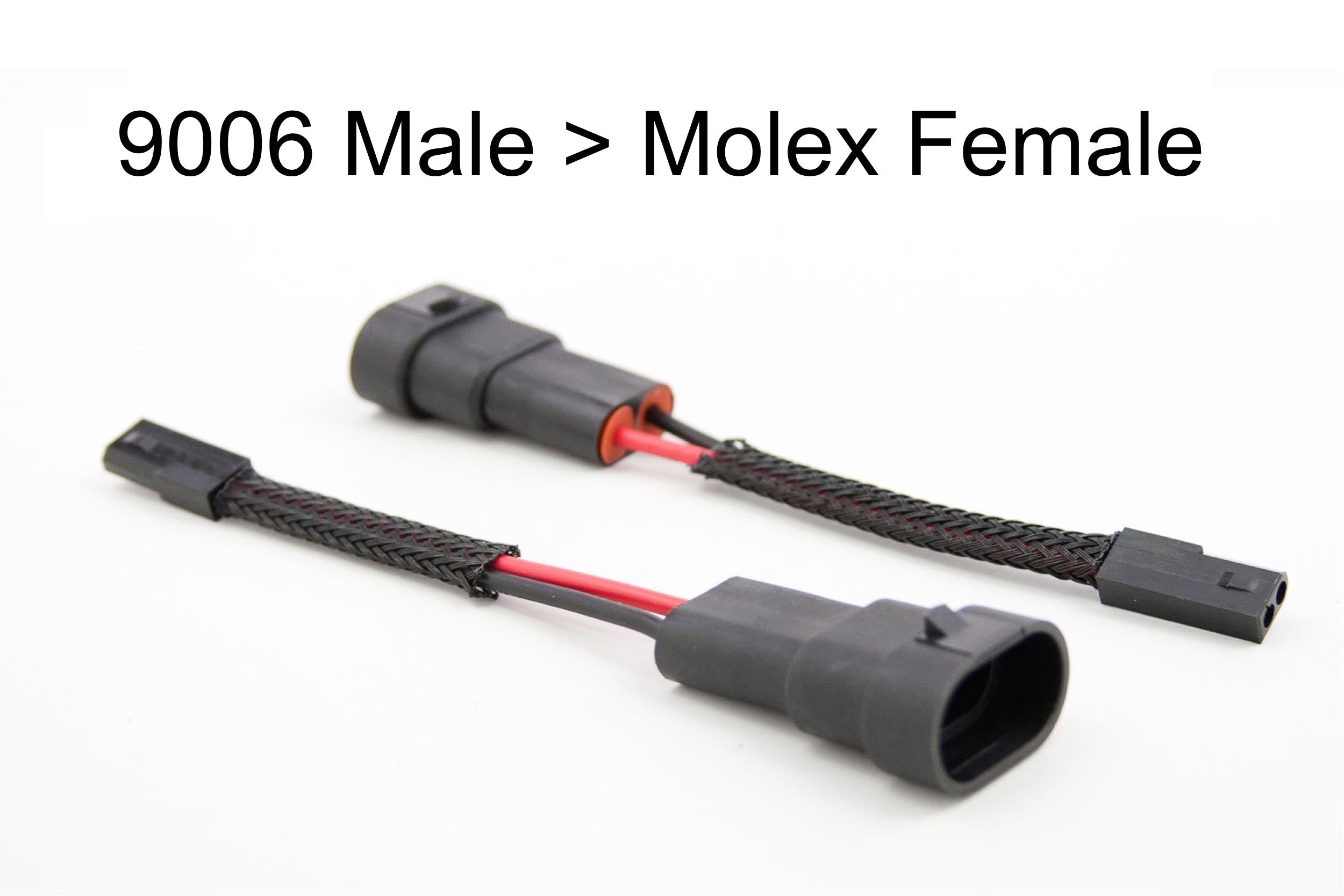 Morimoto Adapter: 9006 Female to Molex Male