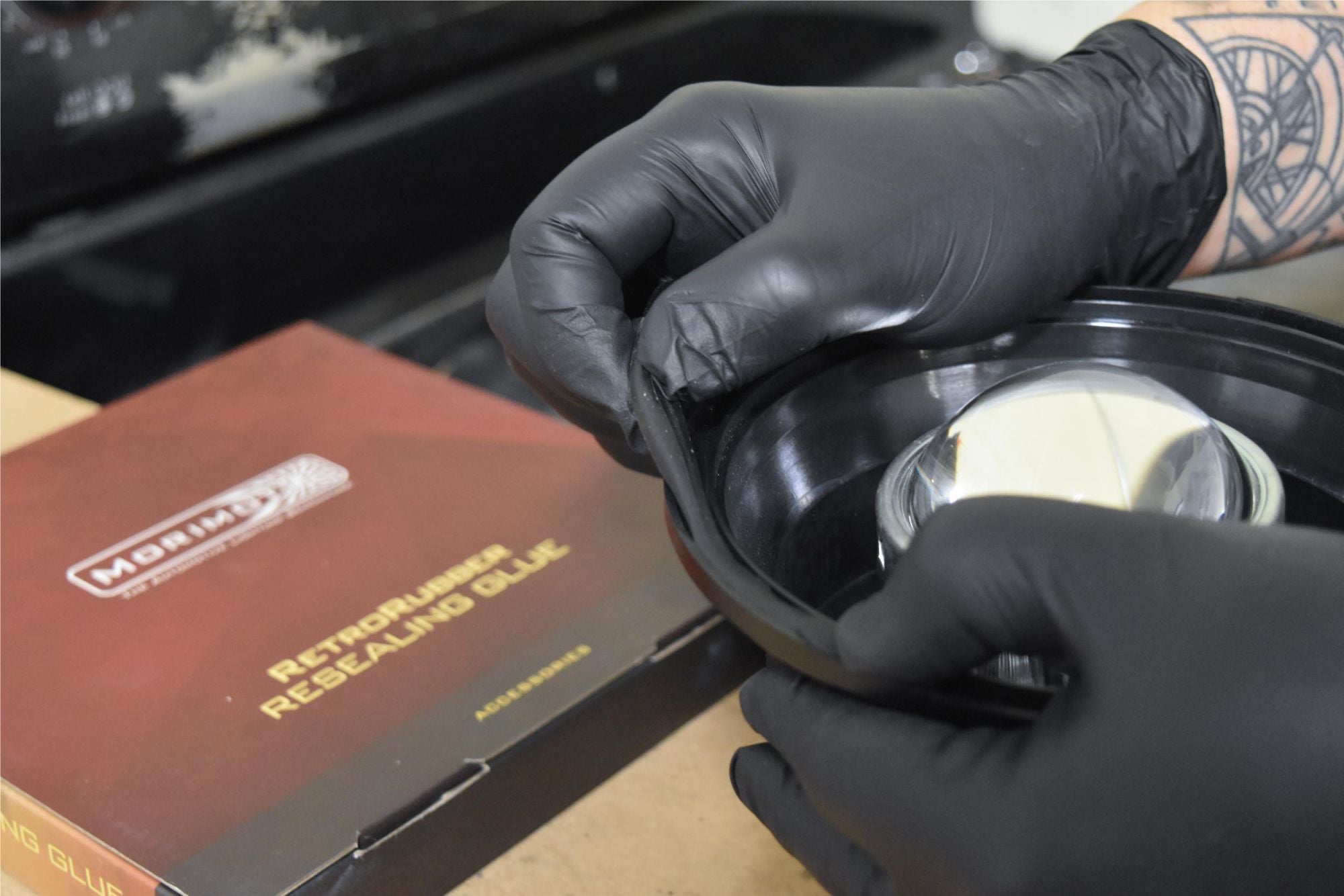 Morimoto Butyl: RetroRubber (Black)