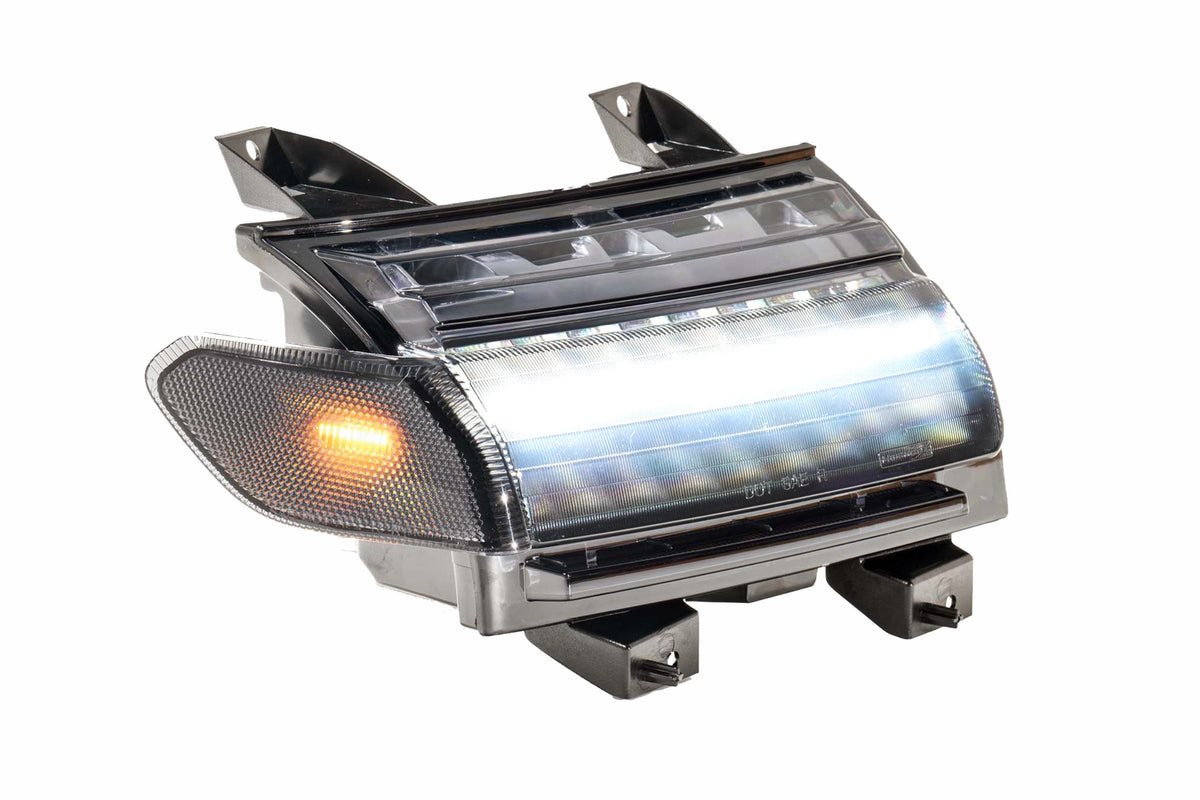 Morimoto XB LED DRLs: Jeep JL / JT (18+ / Smoked Lens / Set)