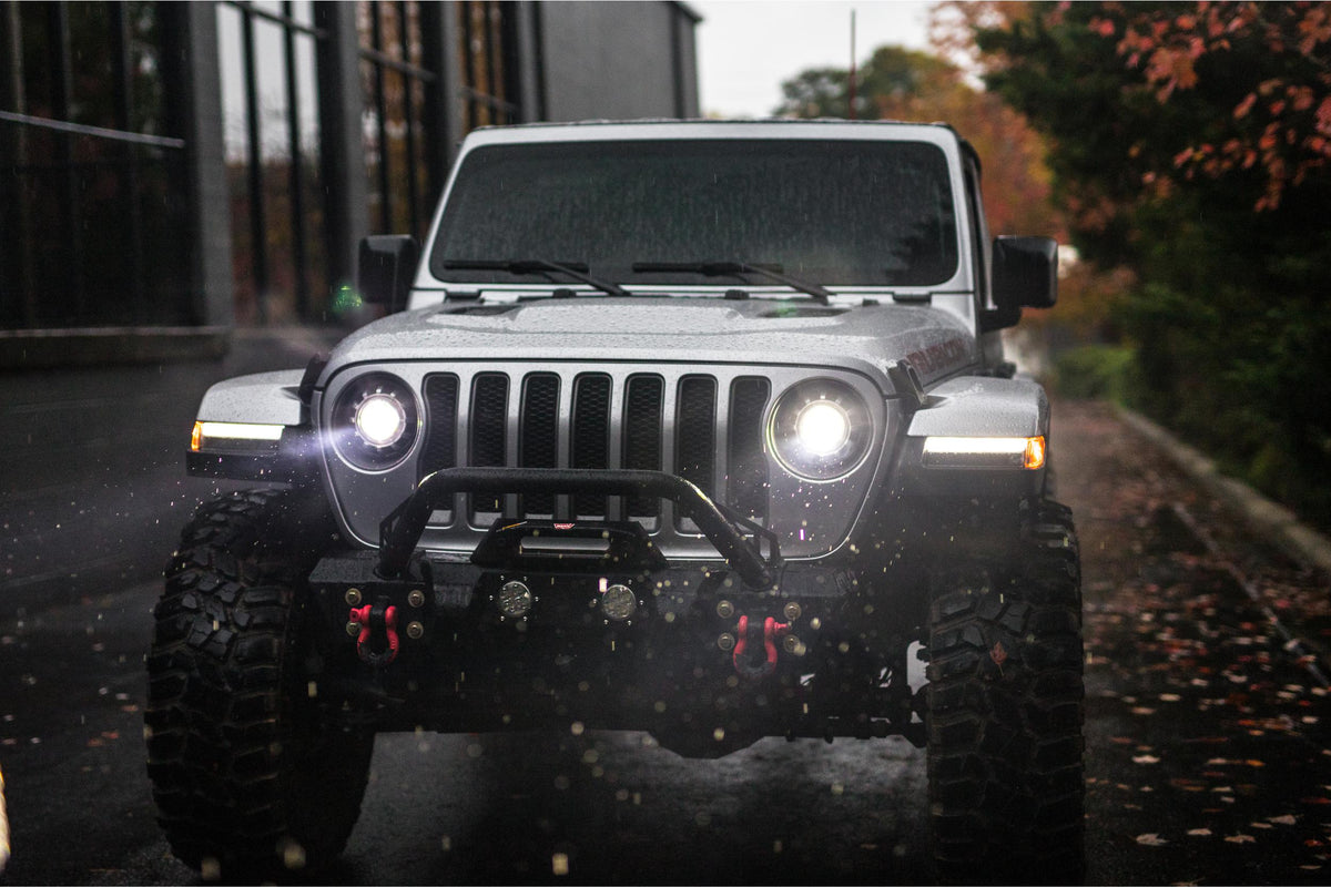 Morimoto XB LED DRLs: Jeep JL / JT (18+ / Smoked Lens / Set)