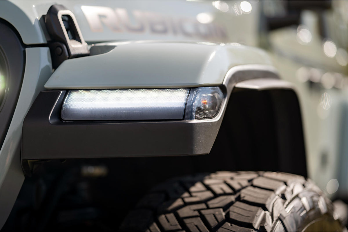 Morimoto XB LED DRLs: Jeep JL / JT (18+ / Smoked Lens / Set)