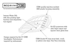 Morimoto XB LED Headlights: Corvette C6 (05-13 / Gen I / Set)