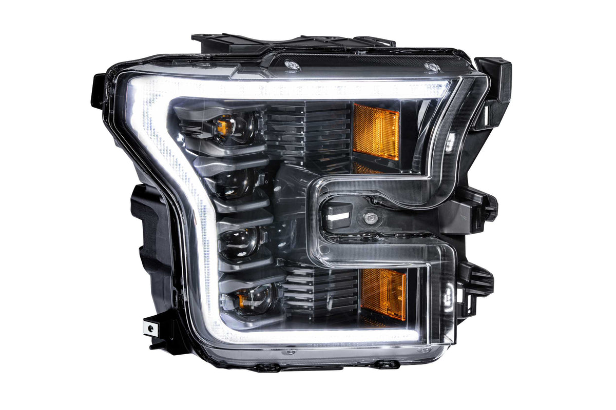 Morimoto XB LED Headlights: Ford F-150 (15-17 / White DRL / Set)