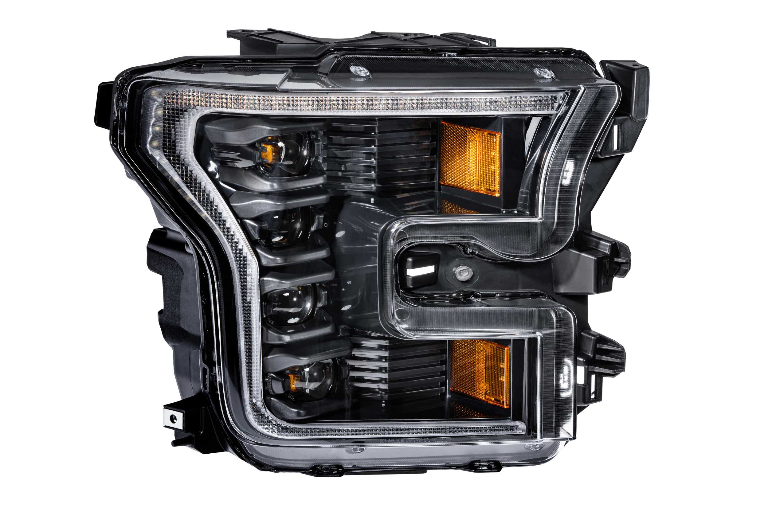 Morimoto XB LED Headlights: Ford F-150 (15-17 / Amber DRL / Set)