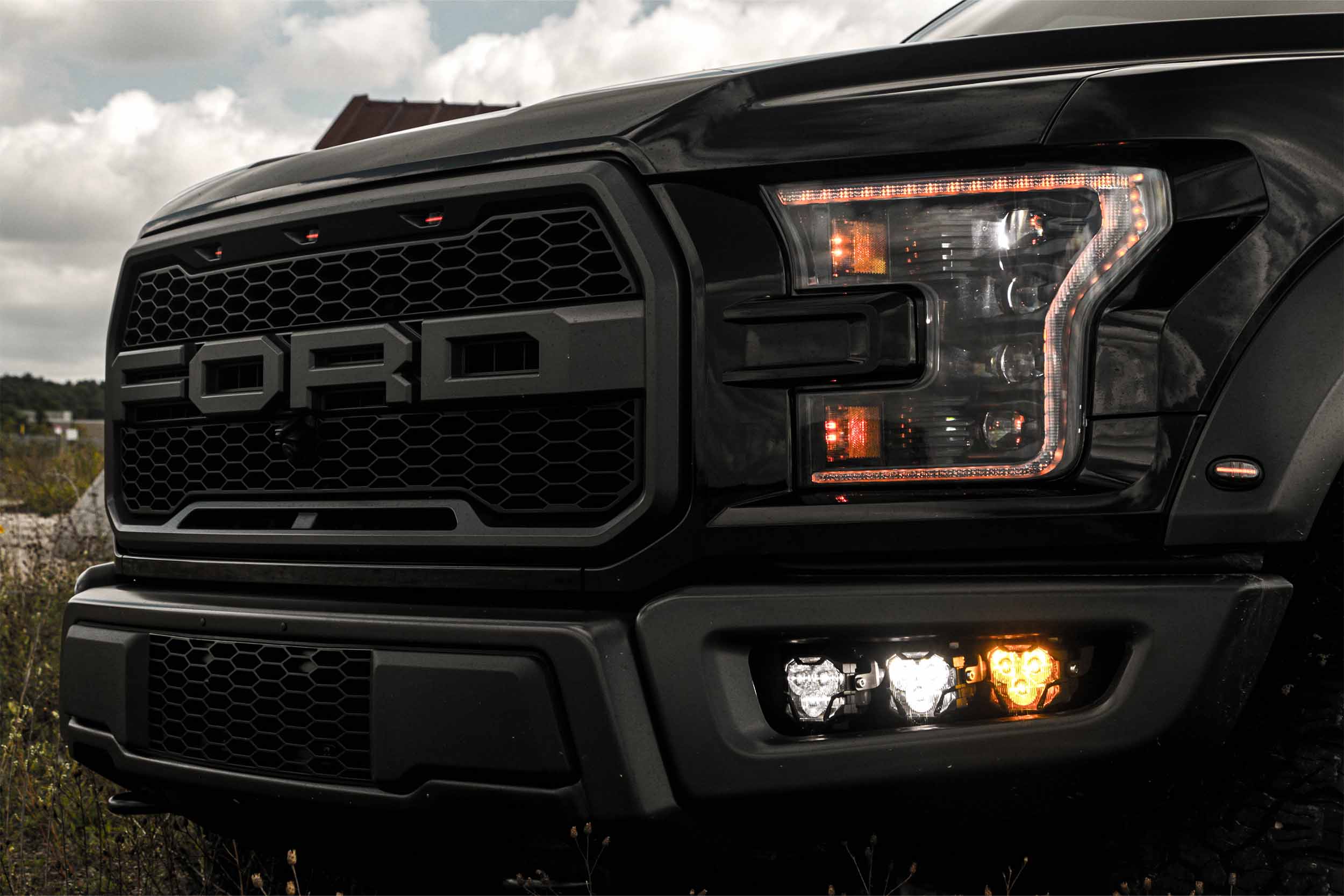 Morimoto XB LED Headlights: Ford F-150 (15-17 / Amber DRL / Set)