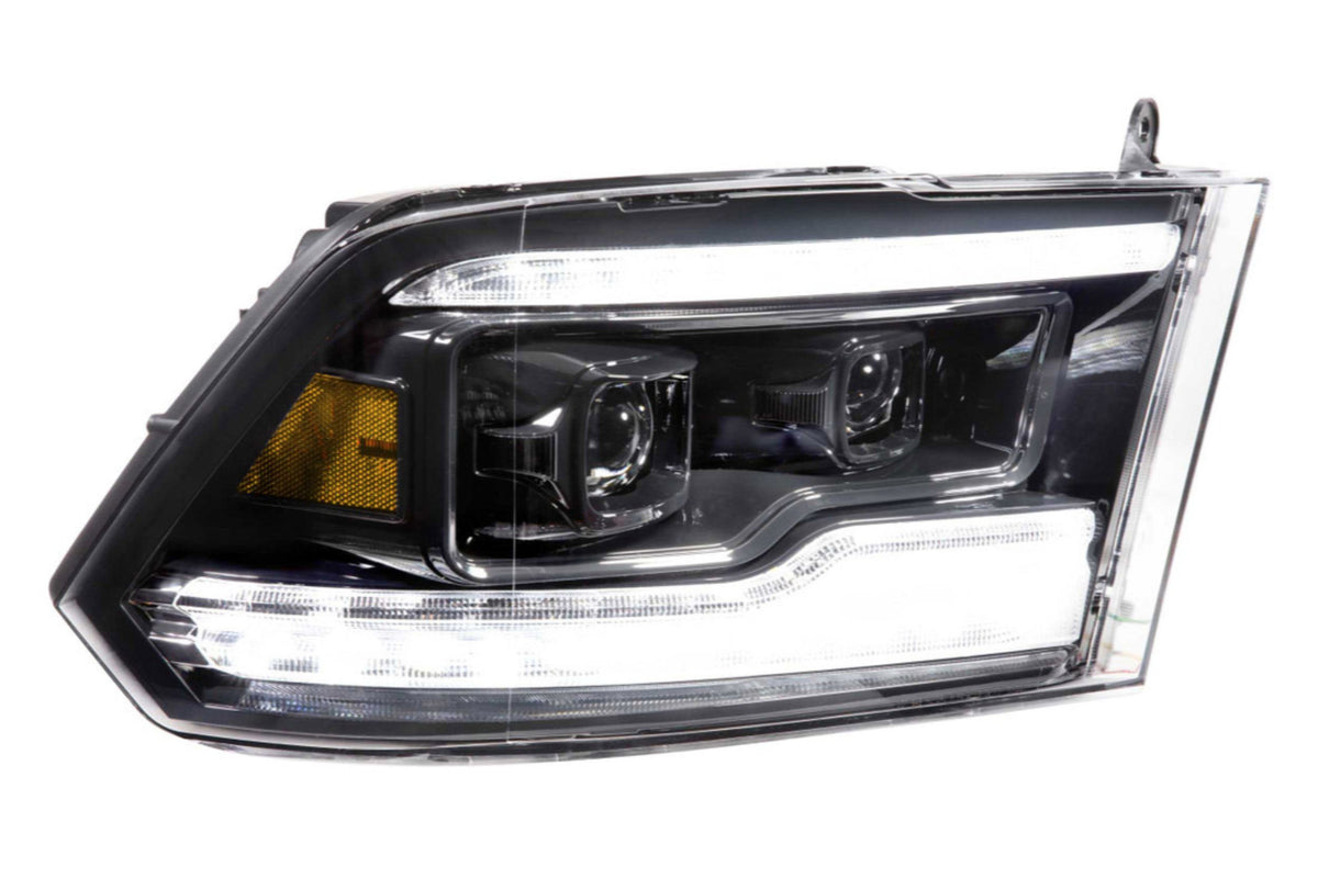 Morimoto XB LED Headlights: Dodge Ram (09-18 / White DRL / Set)