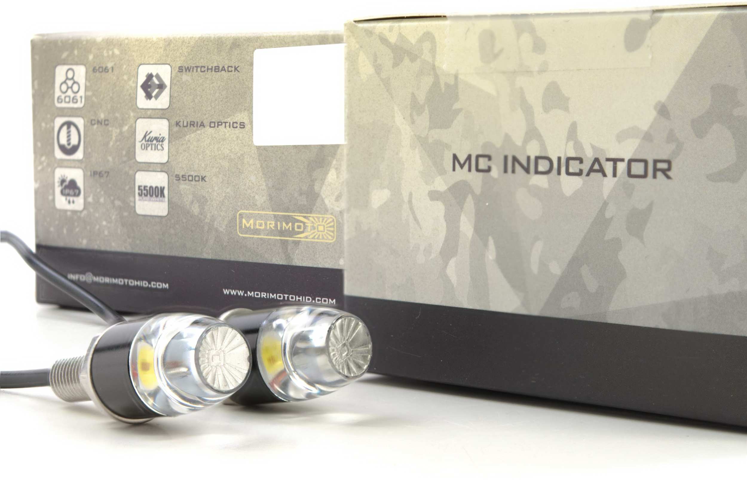 Morimoto MC: Pindicator (White/Amber)