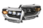 Morimoto XB LED Headlights: Toyota Tundra (14-21 / White DRL / Set)