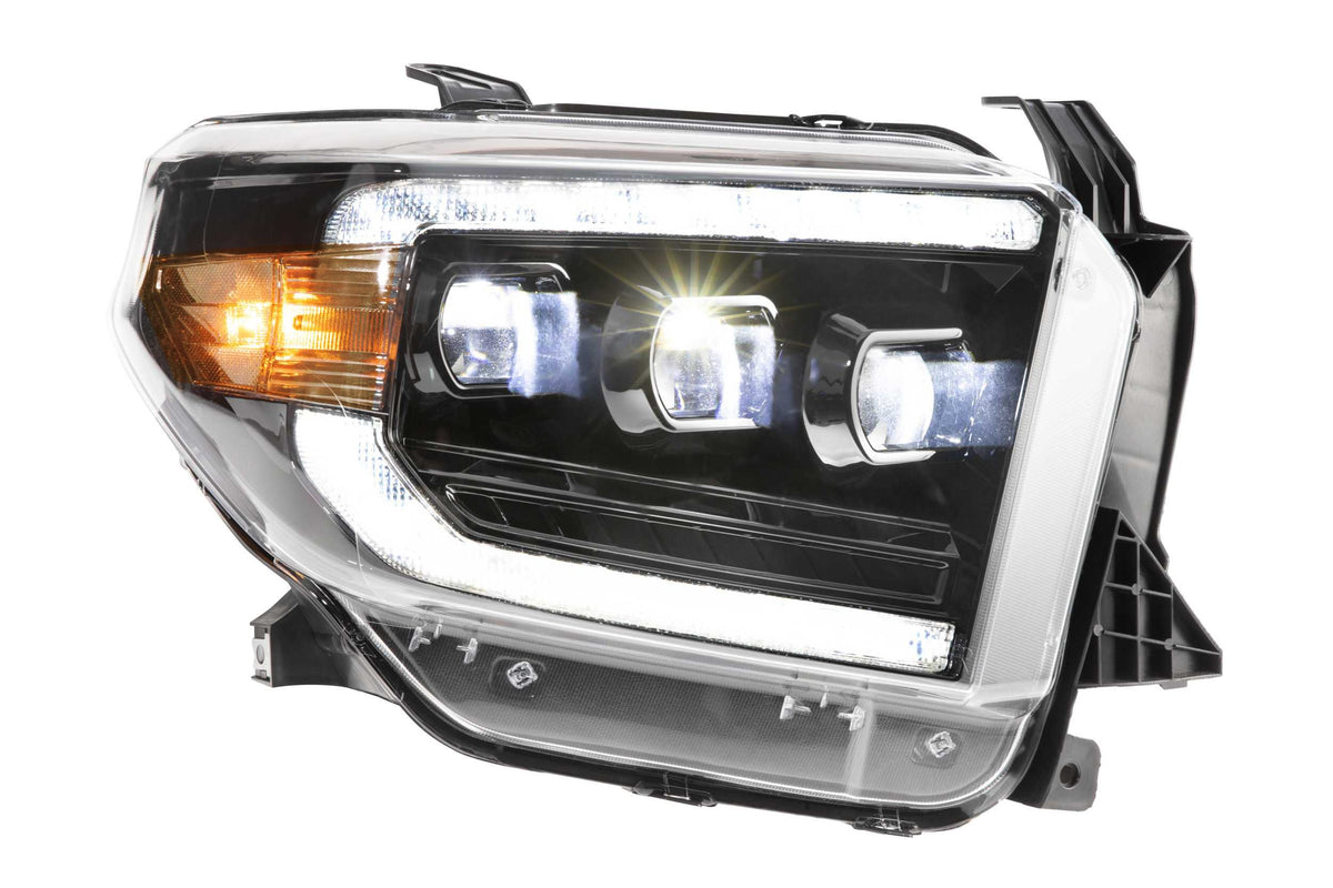 Morimoto XB LED Headlights: Toyota Tundra (14-21 / White DRL / Set)