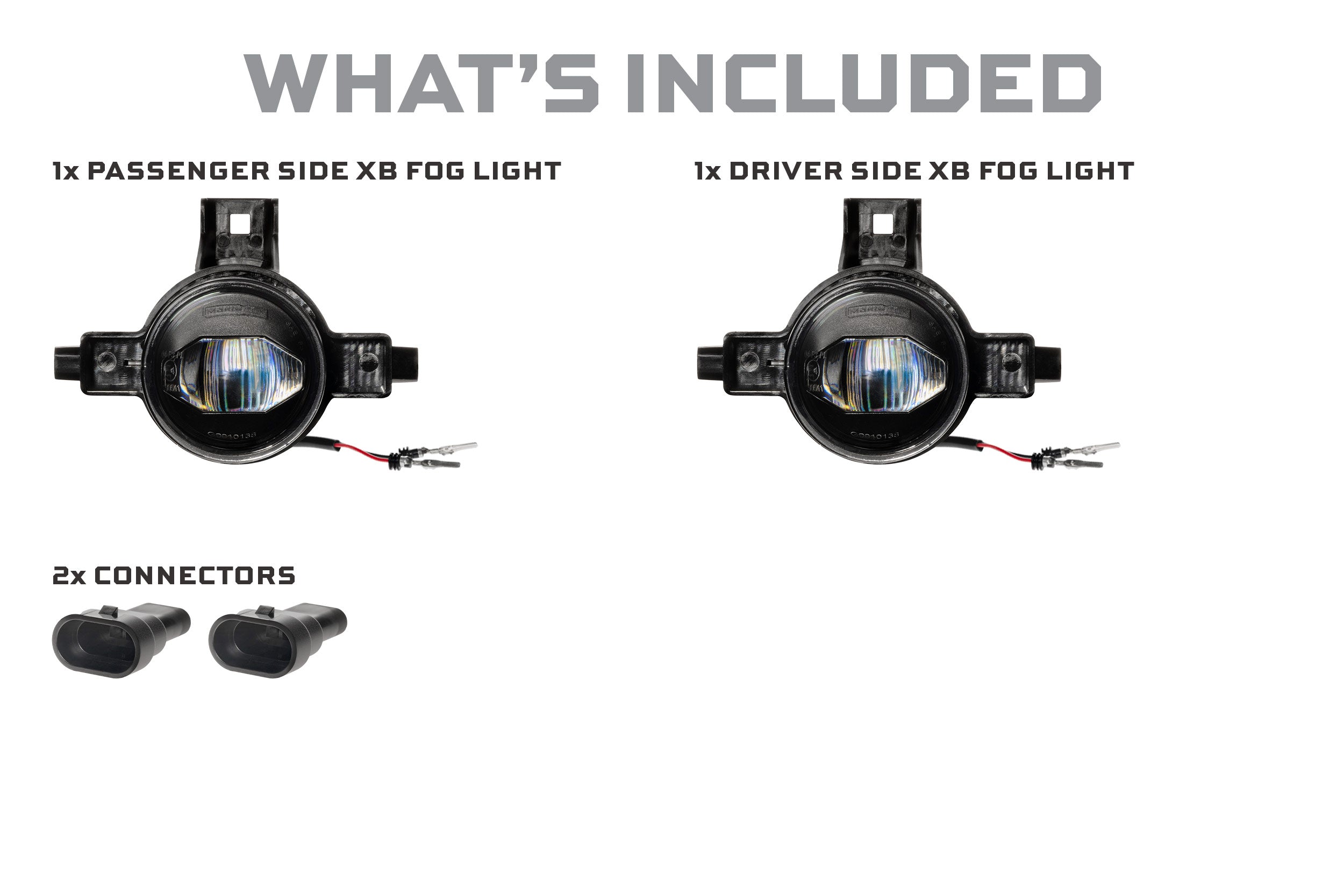 Morimoto XB LED Fogs: Type Mopar Projector (Set)