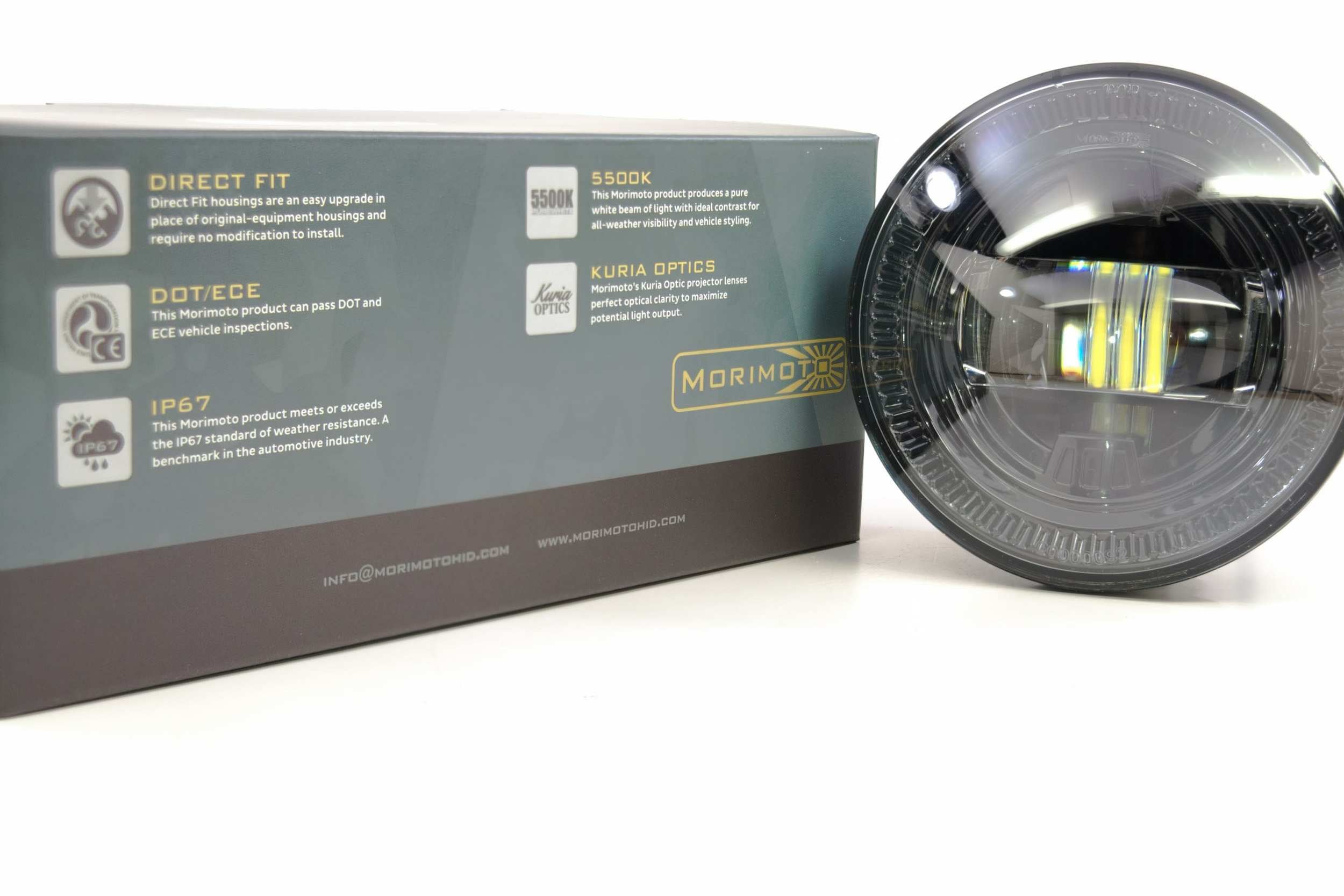 Morimoto XB LED Fogs: Type T2 (Set)