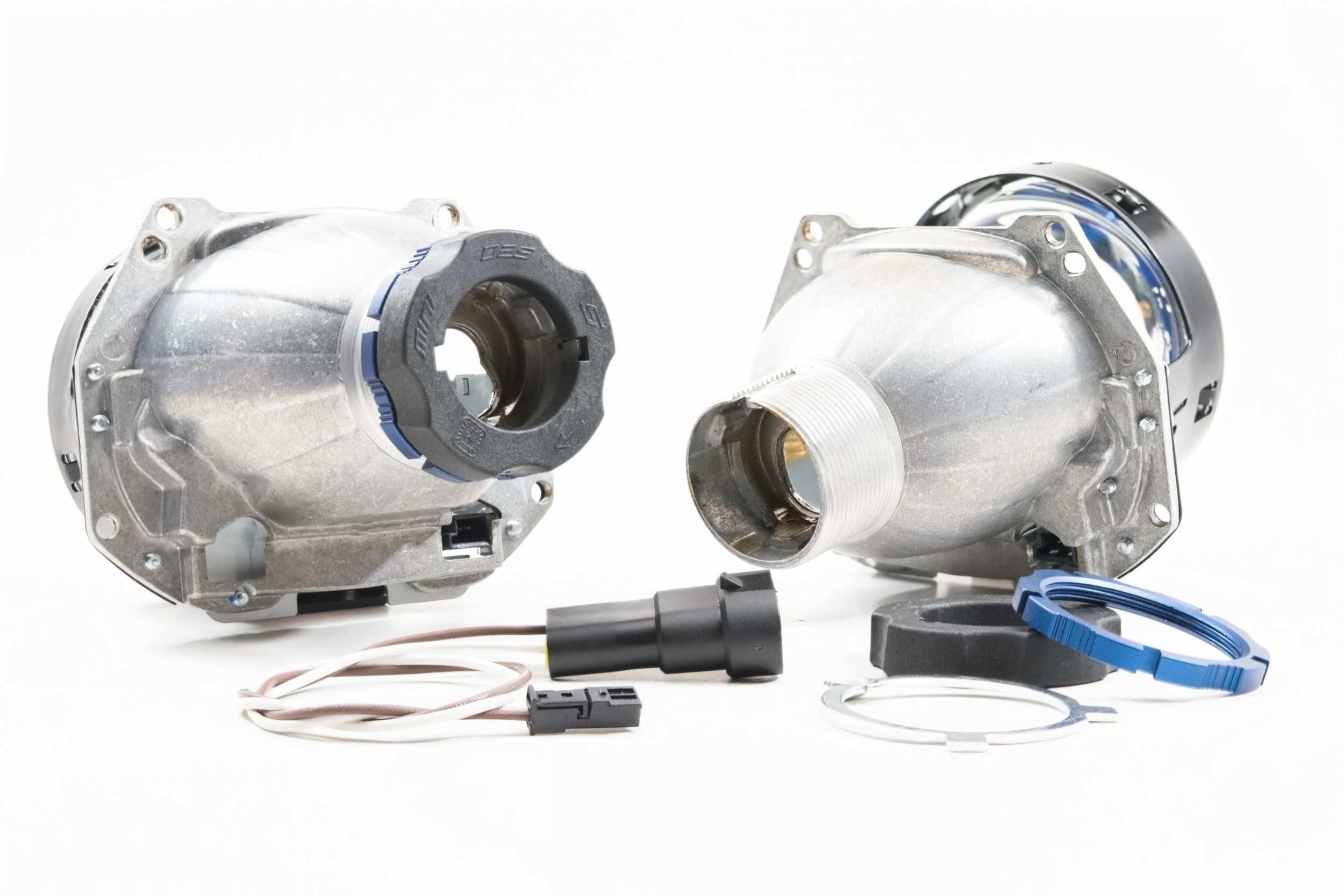 Morimoto Bi-Xenon: Mini D2S 5.0: (Round Lens/LHD)