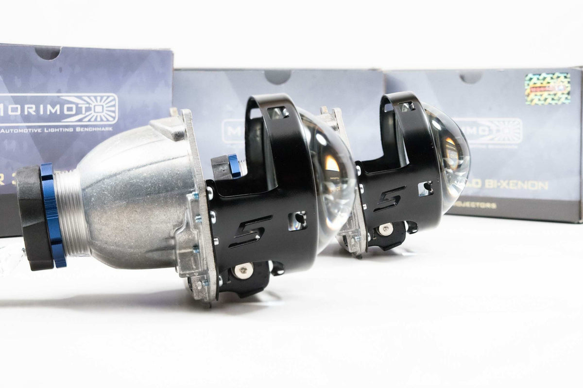 Morimoto Bi-Xenon: Mini D2S 5.0: (Round Lens/LHD)