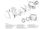 Morimoto Bi-Xenon: Mini D2S 5.0: (Round Lens/LHD)