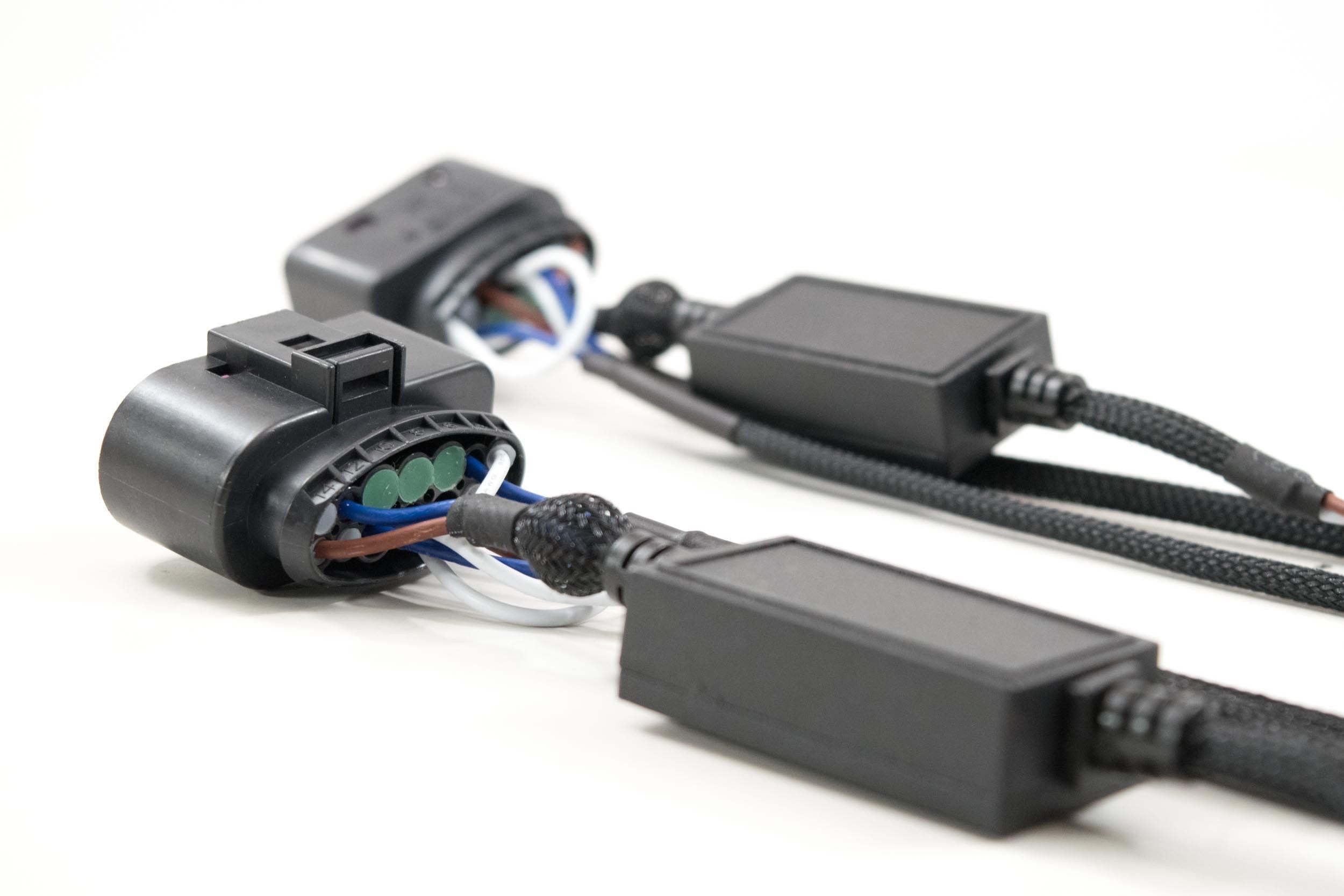Morimoto Conversion Harness: 13-18 Ram OEM Projector Headlights (Set)