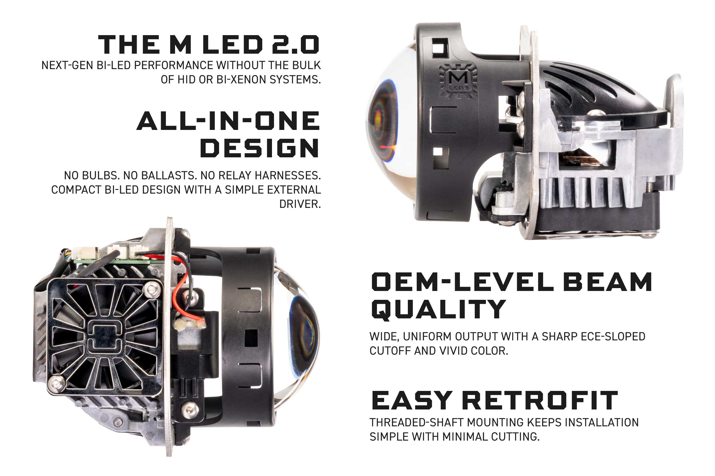 Morimoto Bi-LED: M LED 2.0 (RHD)