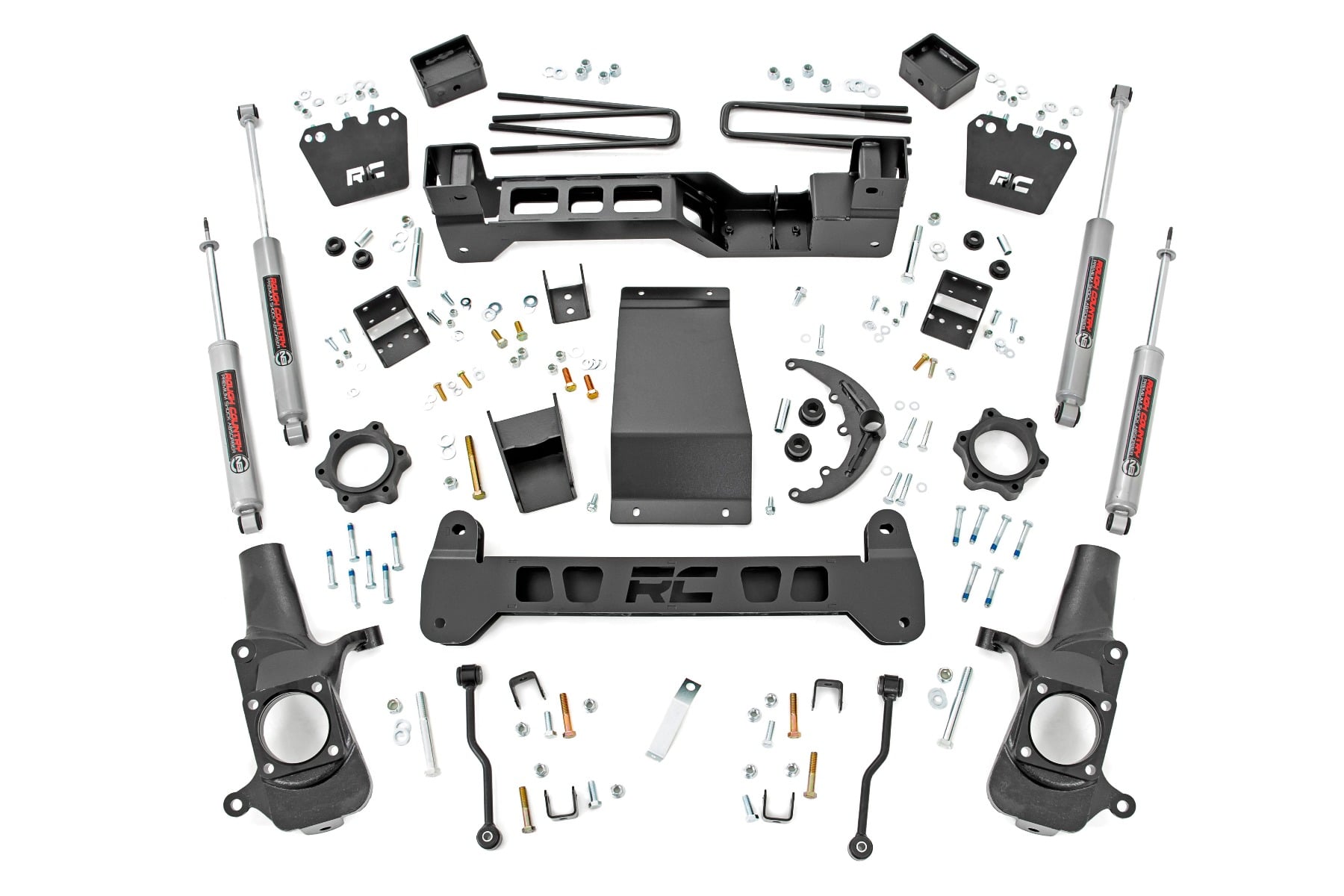 ROUGH COUNTRY Lift Kit Chevy Silverado & GMC Sierra 2500HD 4WD (2001-2010)