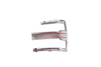 Morimoto XB LED Headlight Trim Bezels: LF541 (Chrome / Set)