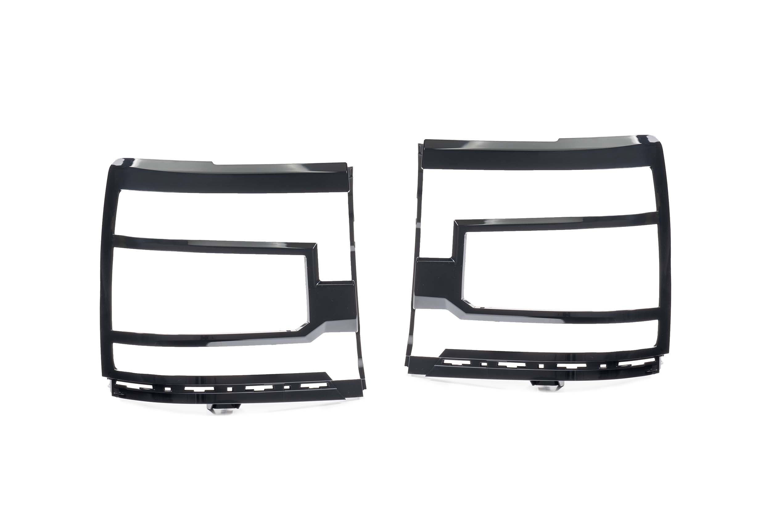 Morimoto XB LED Headlight Trim Bezels: LF542 (Unfinished / Set)