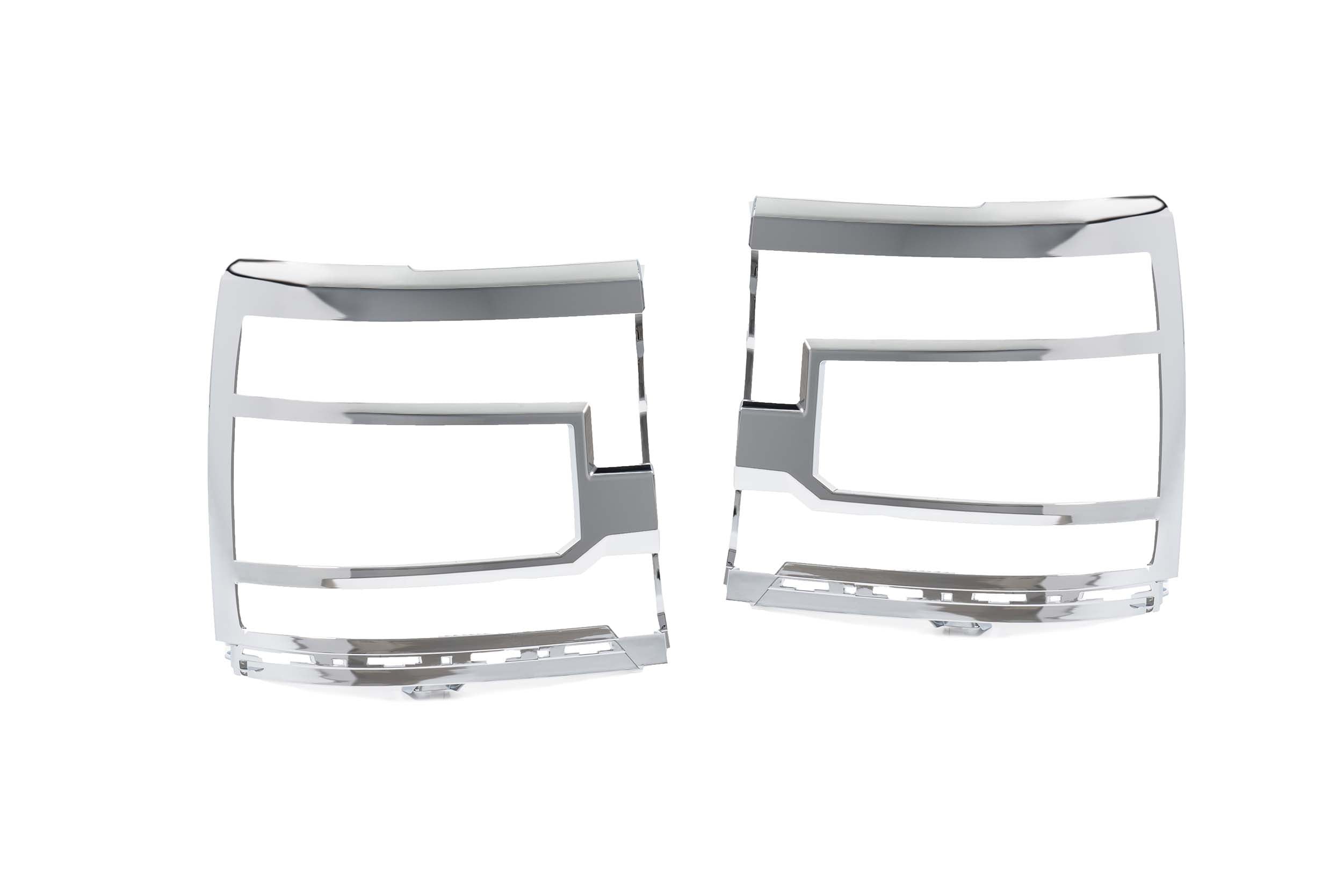Morimoto XB LED Headlight Trim Bezels: LF542 (Chrome / Set)