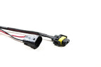 Morimoto Harness: H-Series housing pass-through cables w/ grommet (9006)