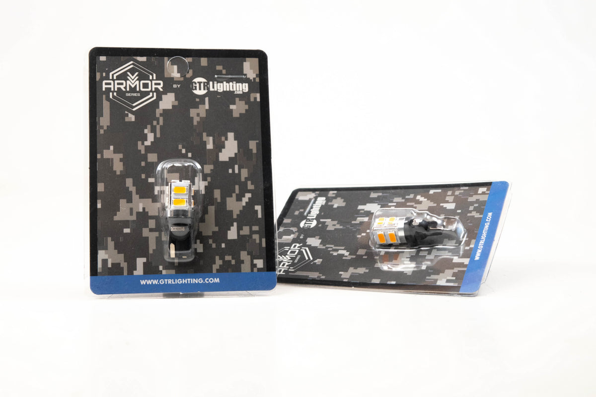 GTR Lighting T10/194: GTR 10-Chip Canbus LED (Amber)