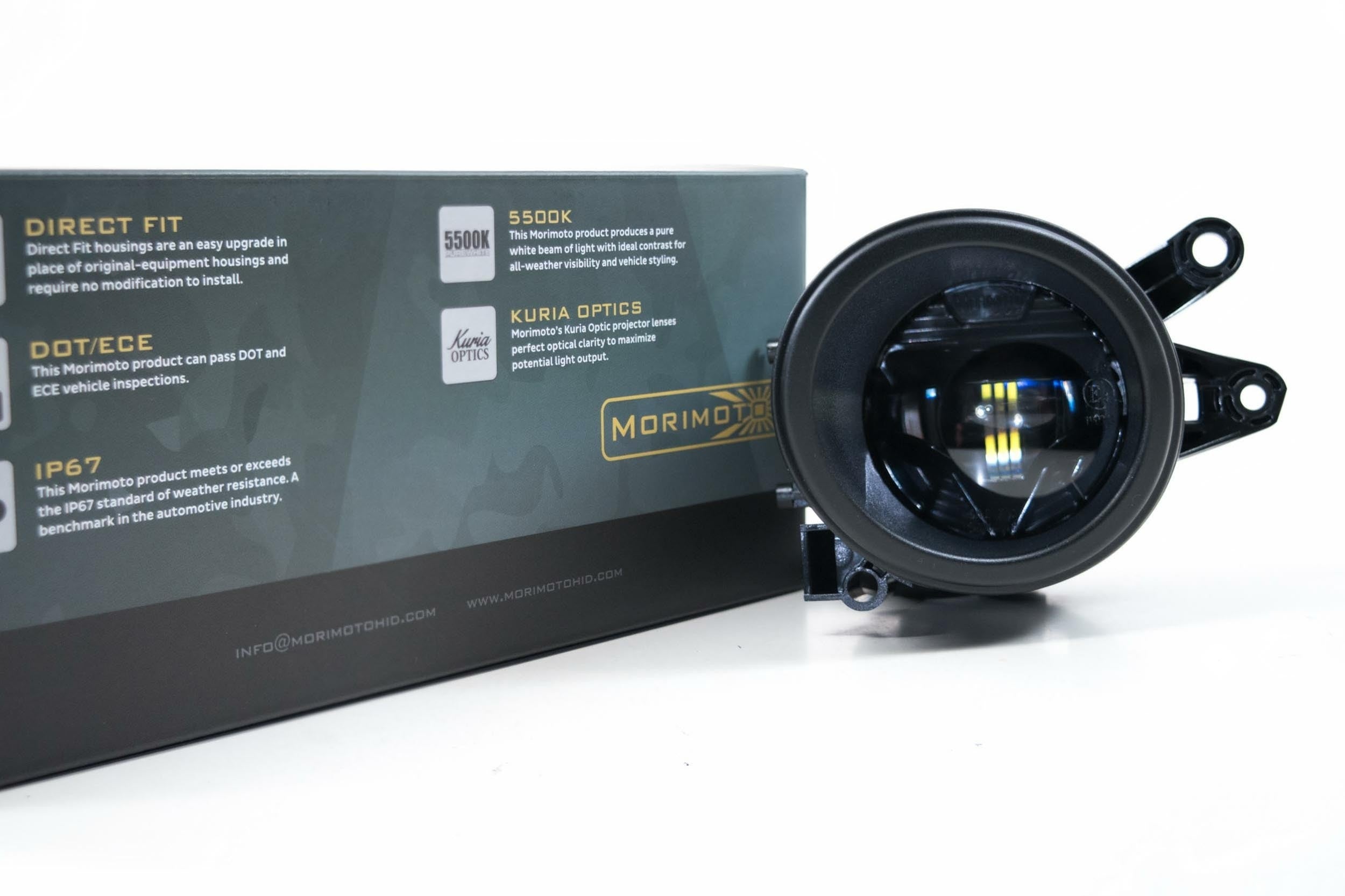 Morimoto XB LED Fogs: Type B6 (Set)
