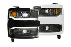 Morimoto XB LED Headlights: Chevrolet Silverado HD (15-19 / Set)