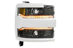 Morimoto XB LED Headlights: Chevrolet Silverado HD (15-19 / Set)