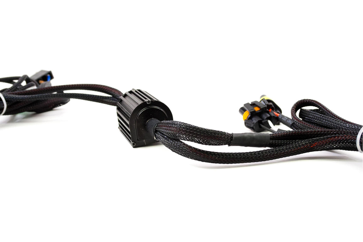 Morimoto Relay Harness: MotoCycle Dual Output (H11)