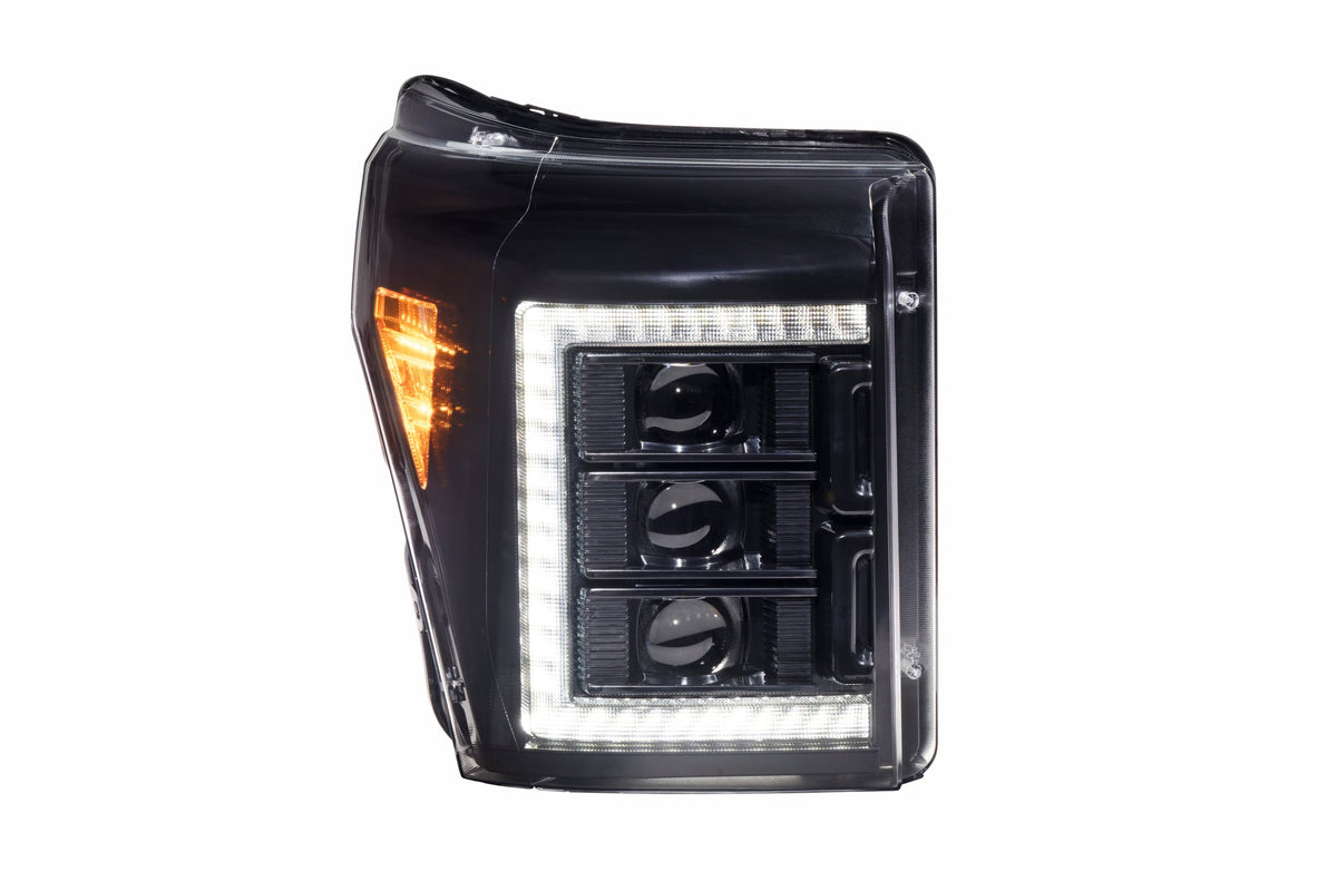 Morimoto XB LED Headlights: Ford Super Duty (11-16 / White DRL / Set)