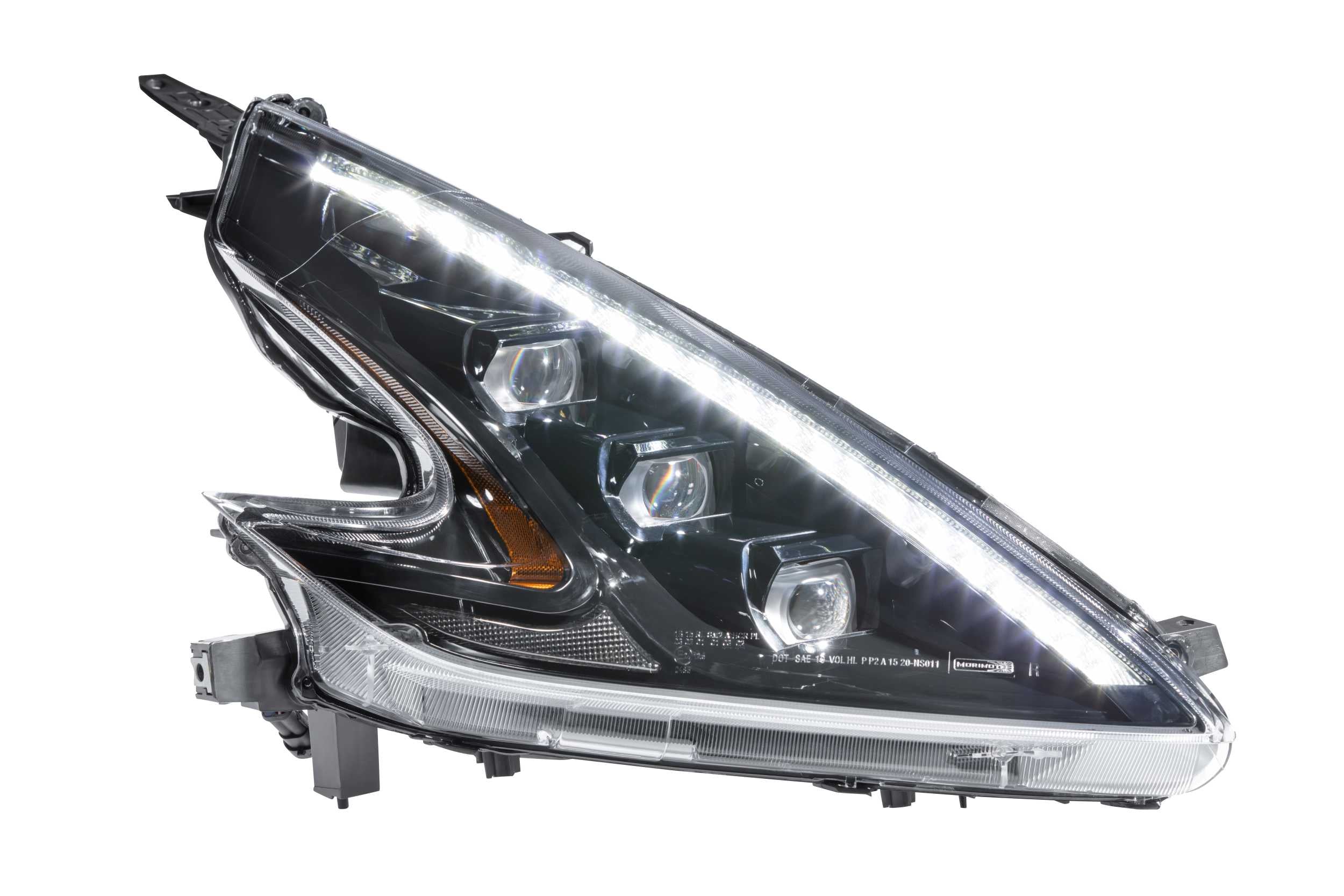 Morimoto XB LED Headlights: Nissan 370Z (09-21 / LHD / Set)