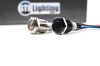 GTR Lighting Switch: GTR Halo (Stainless/Momentary/White LED)